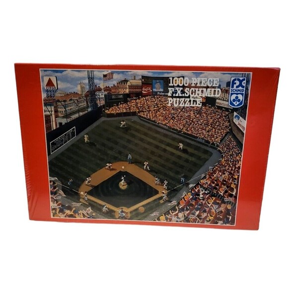 F.X. Schmid 1000 Piece Puzzle 1994 FENWAY PARK Boston Redsox 90027 New  READ - Picture 1 of 10
